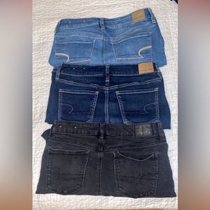 AMERICAN EAGLE OUTFITTERS next level stretch skinny jeans